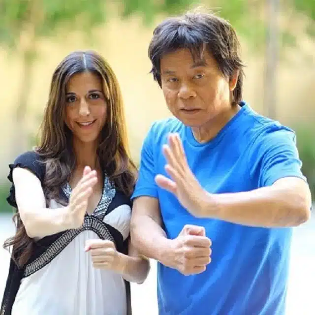 Marnie Greenberg and Dr. Kam Yuen Kung Fu