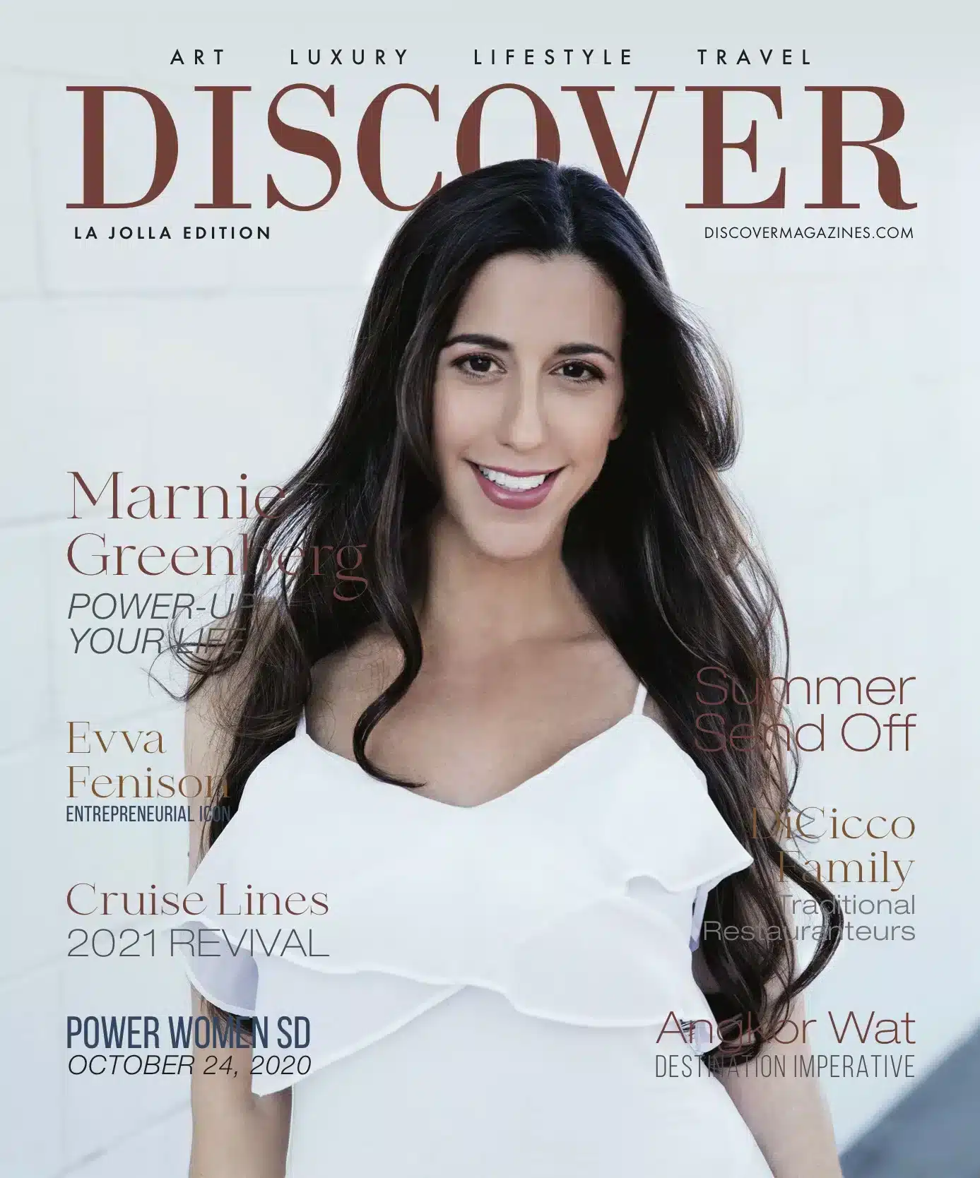 Marnie Greenberg Cover Discover Magazine